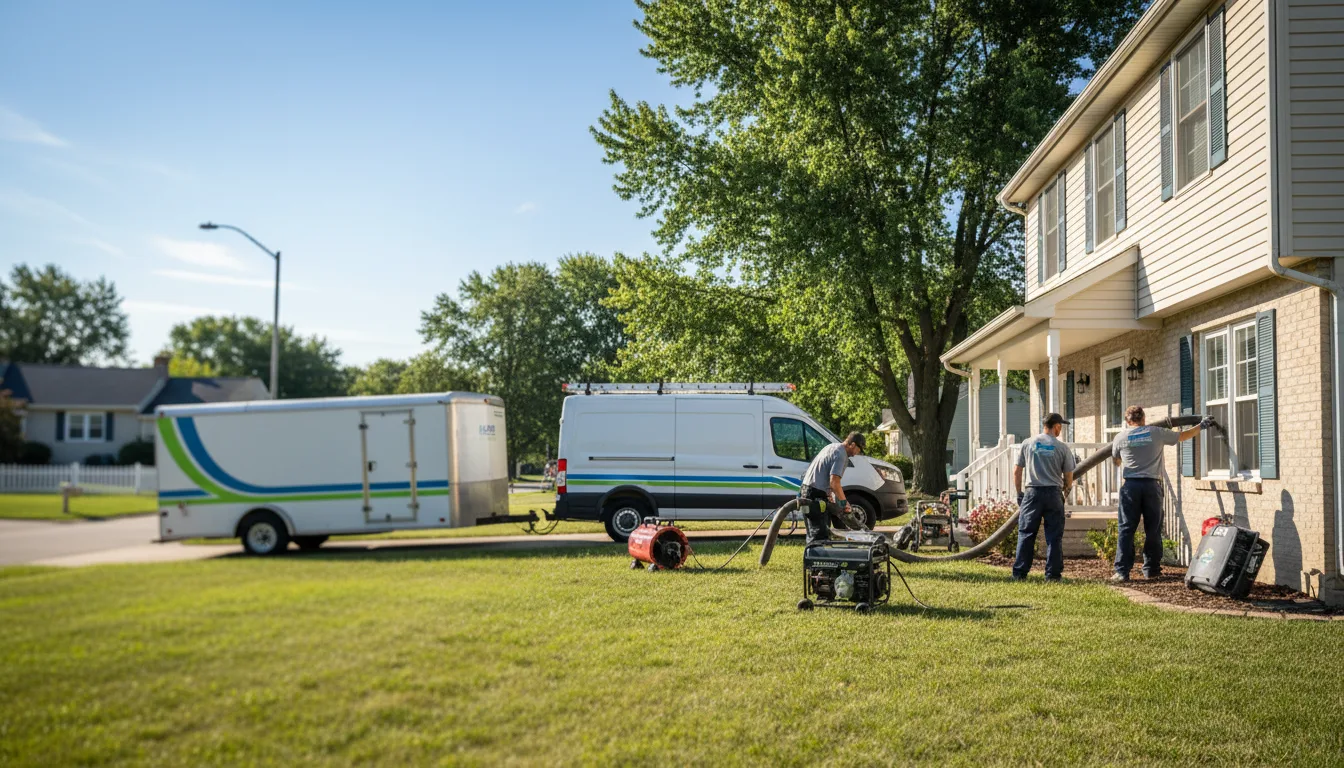 Flooded Basement Restoration And Cleanup With Repair in New Lisbon, NY near me